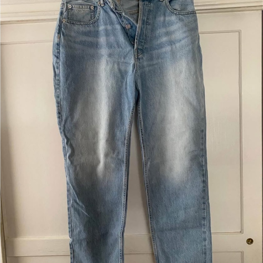 Everlane Blue Relaxed Jeans Classic Denim Style